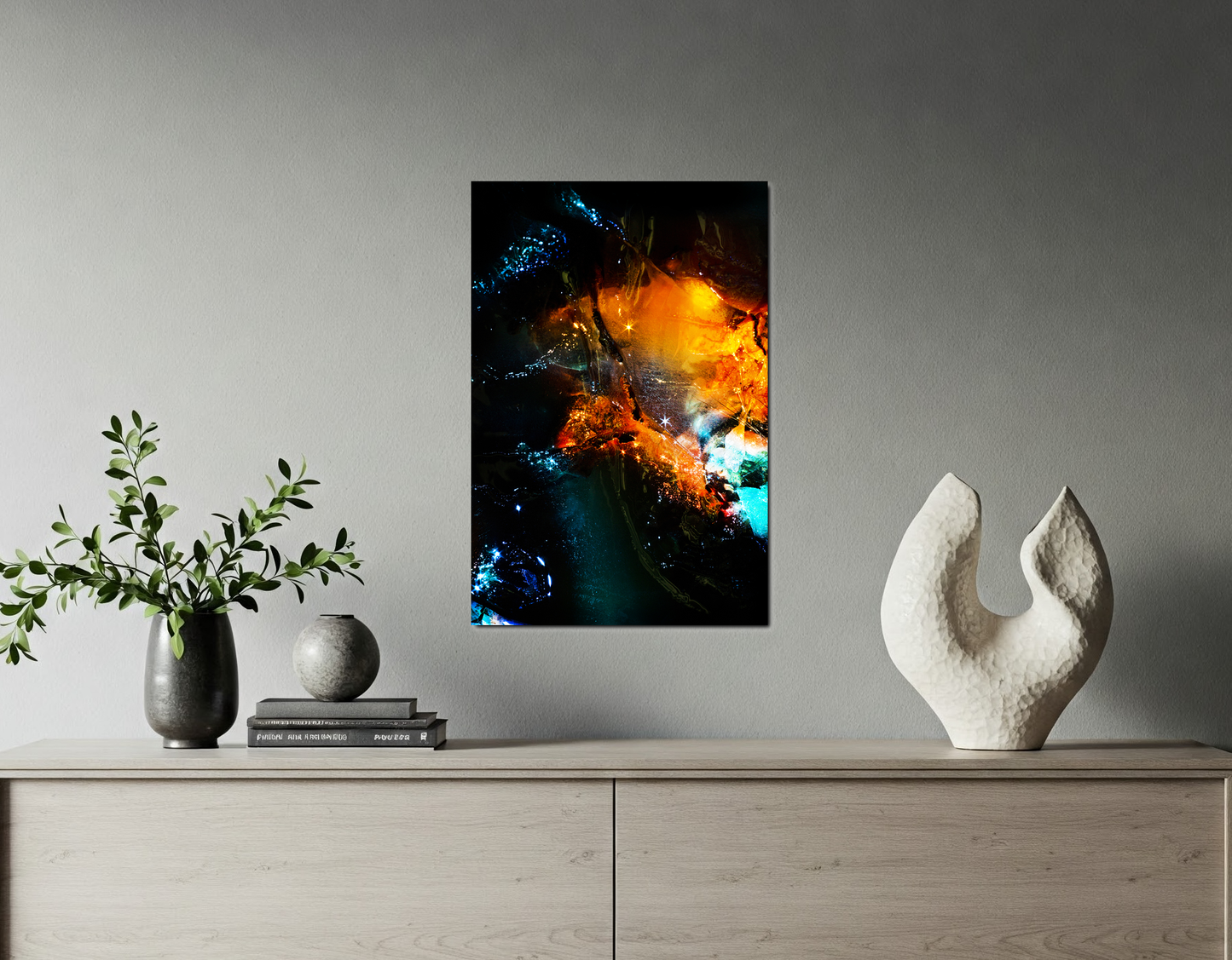 Nebula in Glass